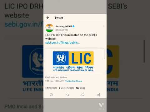 🔥LIC files DRHP with SEBI for Mega IPO🔥