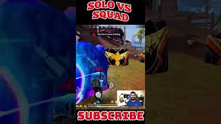 SOLO VS SQUAD SUBSCRIBE #trending #bk #viral #shorts #freefire #iphone #haryanvi #sweetxyssk #phone