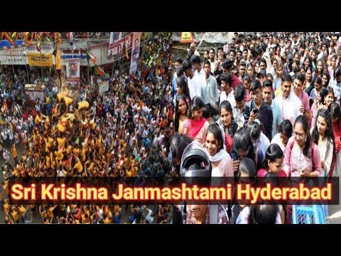 Sri Krishna Janmashtami Hyderabad #janmashtami #viralvideo #travel #srikrishna