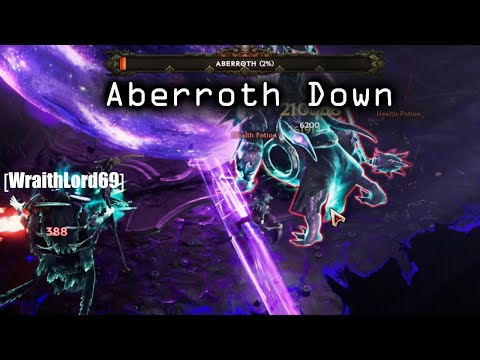 Wraithlord vs Aberroth - Last Epoch 1.1 CoF #lastepoch