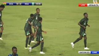 GHANA vs NIGERIA(1-2) ALL GOALS & HIGHLIGHTS -WAFU B FINALS - U20 AFCON QUALIFIERS…FLYING EAGLES WIN