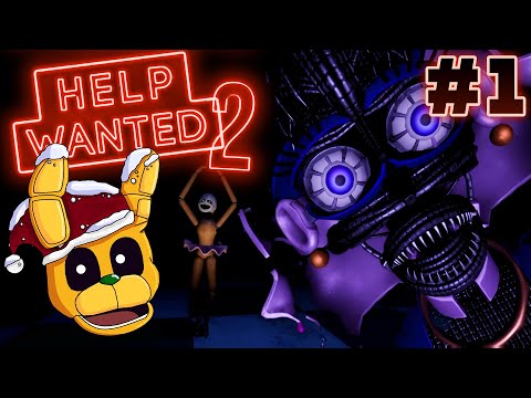 Actually Crawling with Minireenas!! | FNAF VR 2 | Five Nights at Freddy's VR: Help Wanted 2 - Part 1