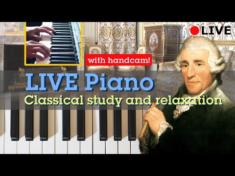 [LIVE] Piano Practice 2023.10.11 - Reading through an entire Haydn Sonata