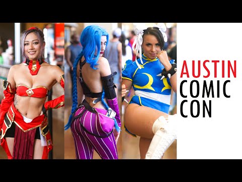 THIS IS GREATER AUSTIN COMIC CON 2022 TEXAS BEST COSPLAY MUSIC VIDEO BEST COSTUMES GOTRAX GMAX ULTRA