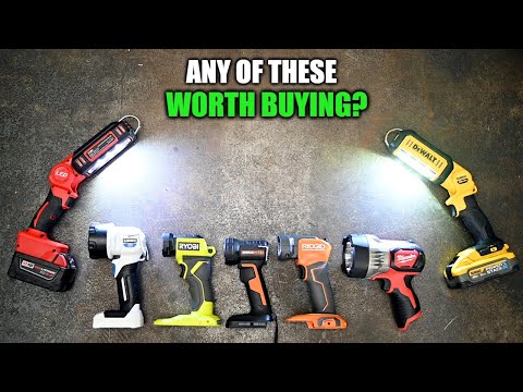 Power Tool Flashlights are Terrible