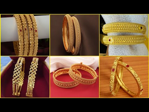 Most Trendy Gold Kangan Designs || Latest Kangan Designs / Gold Kangan Ke Beautiful Designs