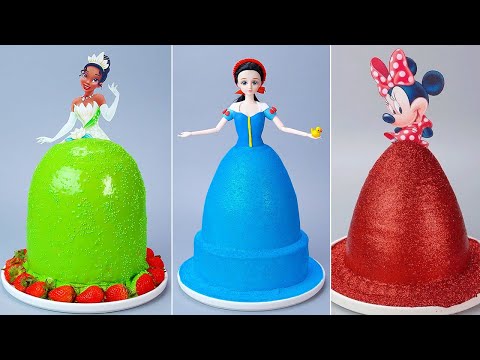 Cutest Princess Cakes Ever 👑 Awesome Birthday Cake Ideas | Tsunami Cake | Satisfying Cake