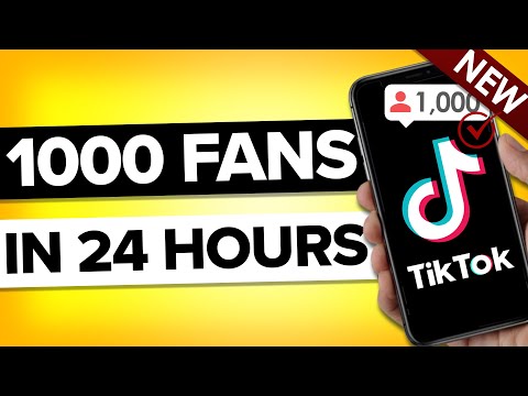 How To Get 1000 Followers on TikTok in 24 Hours OR LESS (REAL PROOF)