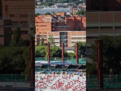 OBRAS CAMP NOU #newstadium #nuevoestadio #newcampnou #campnou #construction #football #fcbarcelona