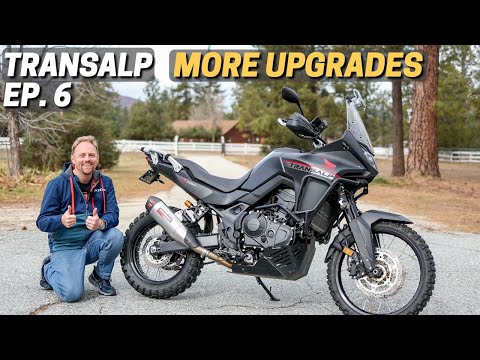 Honda Transalp 750 | Suspension Upgrade, Lighting, Exhaust, GPS & More (EP.6)