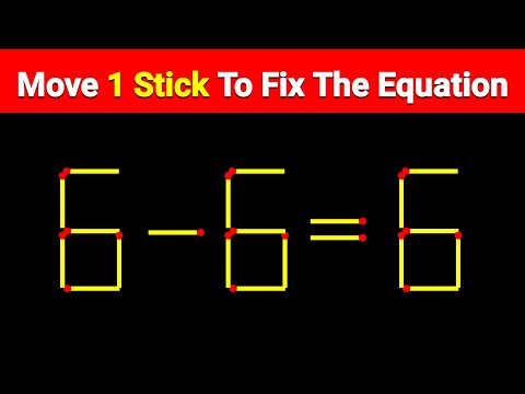 If you are genius solve this || Matchstick puzzle || Ep : 18