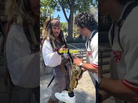 Giving JACK SPARROW My Prosthetic Leg!?