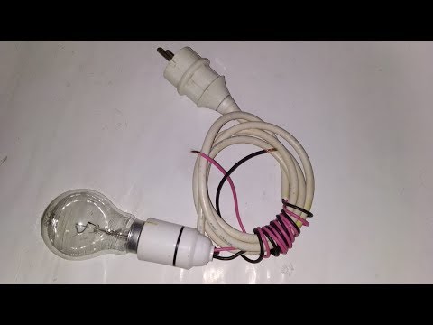 How to Make Electrical Series Testing Lamp Easily without borad