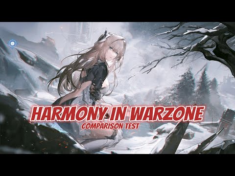 HARMONY IN WARZONE (COMPARISON TEST) || PUNISHING GRAY RAVEN