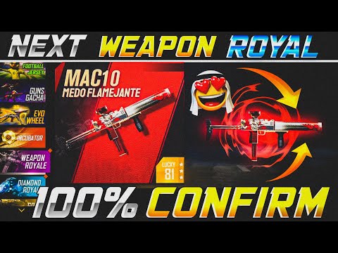 MAC 10 || Next weapon royale free fire | New weapon royale free fire | Next Weapon Royale Gunskin