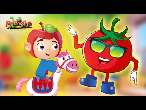 Chal Mere Ghode & Lal Tamatar | Baby Songs Hindi | Fruitopia - Hindi Nursery Rhymes