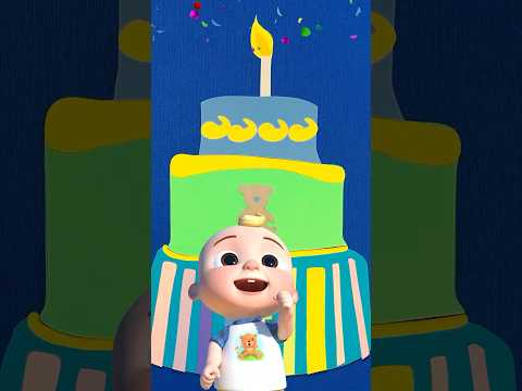 CoComelon Birthday Cake Craft 🎂! DIY 1-2-3! #shorts #cocomelon