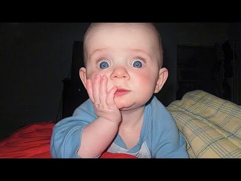 Cutest Baby Reactions Caught on Camera – Try Not to Laugh Challenge!