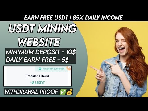 🤩New Usdt Mining Site 🤩usdt earning site | trx usdt mining app🥳Cloud Mining🤑usdt investment site 💥