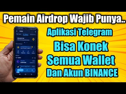 Rekomendasi Aplikasi Telegram Yang Bisa Konek Dengan Semua Wallet EVM/web3 dan Binance