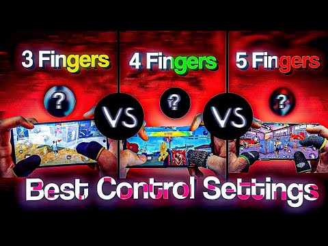 FREE FIRE BEST 3 FINGER CUSTOM HUD | 3 FINGER VS 4 FINGER VS 5 FINGER| WORLD'S BEST HUD THREE FINGER