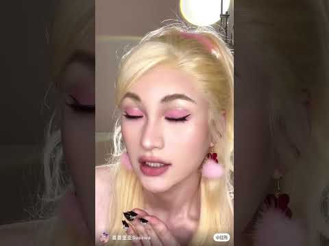 I Like Pink × Asian Crossdresser Makeup Transformation