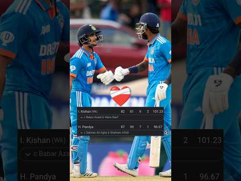 INDIA VS PAKISTAN || ASIA CUP 2023 || HARDIK & KISSAN || #cricket #trending #shorts #viral