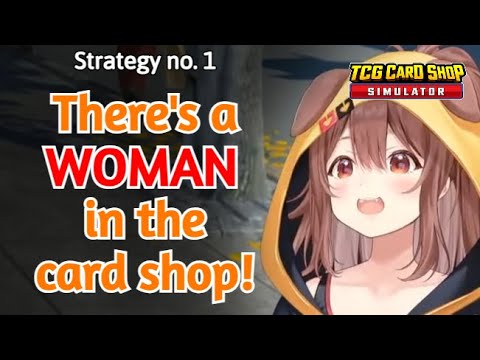 Korone's Genius Strategies to Attract Customers to Her Card Shop [Hololive]