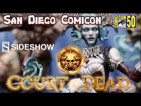 Sideshow Court of the Dead Display at SDCC San Diego Comicon 2019