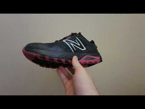 New Balance  410 V8 Trail Running Shoe On Feet In Hand