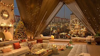 🎷 Winter Wonderland Jazz 2025 🎄 Chic Penthouse Chillout with Smooth Holiday Melodies