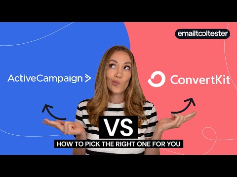 ActiveCampaign vs ConvertKit: How to pick the right one for you