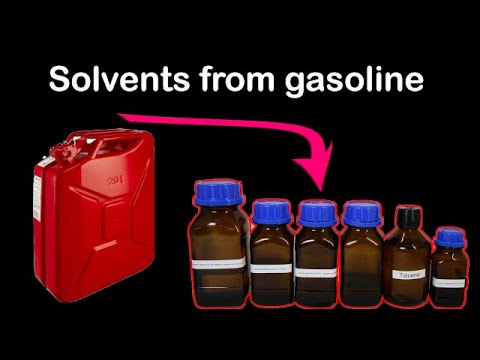 Making Solvents from Gasoline