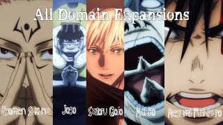 All Domain Expansions in Jujutsu Kaisen Season 1