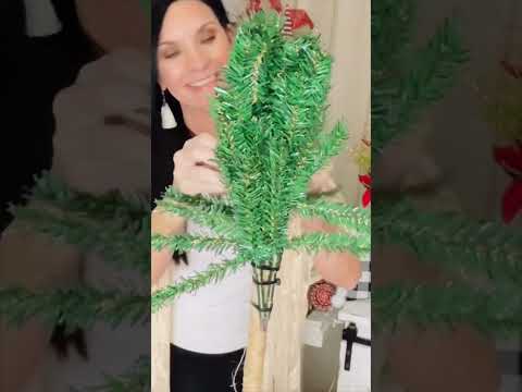 ❤️🎄DIY Dollar Tree Christmas plunger tree!!🎄❤️