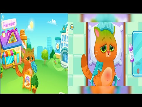 bubuu-my virtual pet cat .cartoon video 2gaming - talking  tom 2gaming video #viral #cartoon