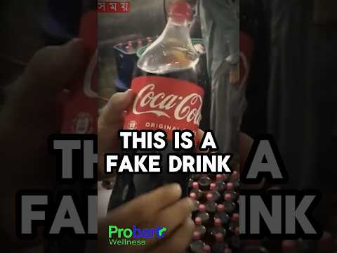 Fake Drink Factory Exposed #cocacola #cocacolamentos #exposed #probartwellness