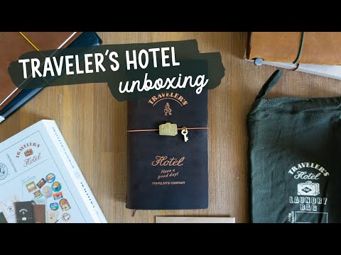 Traveler's Company Notebook Unboxing - Hotel Edition 2022