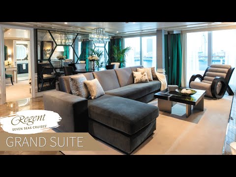 Regent Seven Seas Explorer | Grand Suite Full Walkthrough Tour & Review | 4K