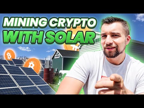 Solar Panels For Bitcoin Mining?