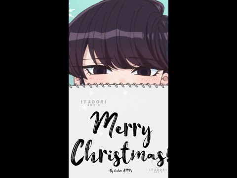 Komi-san wishes you a Merry Christmas!