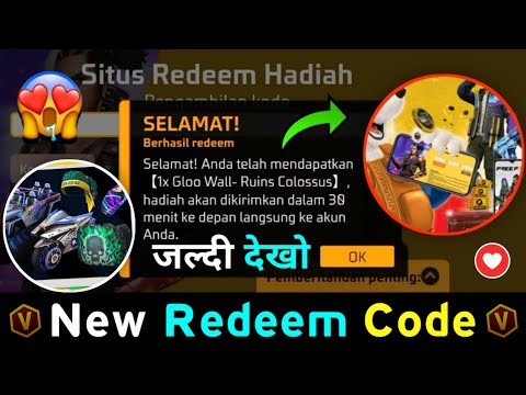 Indonesia Server New Redeem Code Today 😍 || Garena Free Fire