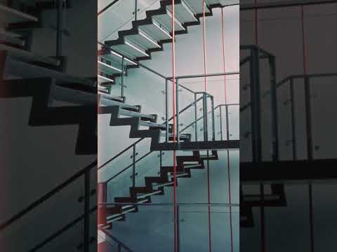 Arne Jacobsen’s staircase at the Rødovre Town Hall, 1950s