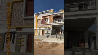 NORTH EAST CORNER 3BHK DUPLEX INDEPENDENT VILLA FOR SALE @HYDERABAD 149 SQ YD EXTERIORS