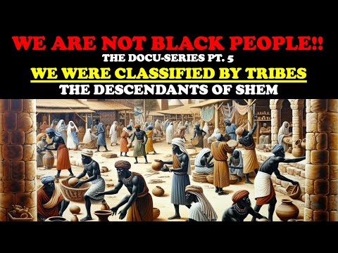 WE ARE NOT BLACK PEOPLE!! DOCU-SERIES PT.5 WE WERE CLASSIFIED BY TRIBES: THE DESCENDANTS OF SHEM