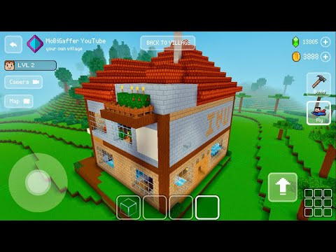 Block Craft 3D: Crafting Gameplay #4302 | Modern House 🏠