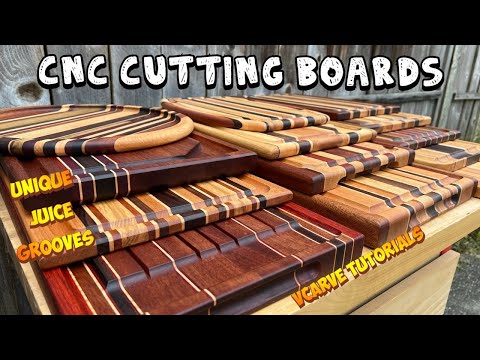 CNC Cutting Boards: Cutting Board Tips & Unique Juice Grooves with a CNC