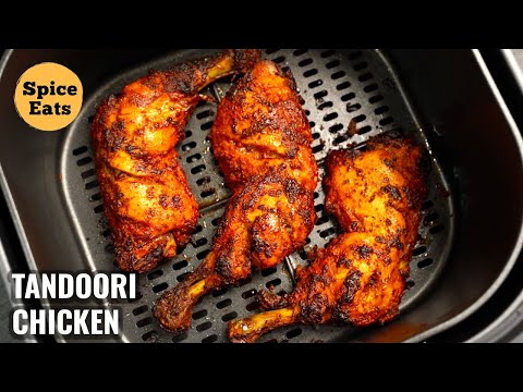 AIR FRYER TANDOORI CHICKEN | RESTAURANT STYLE TANDOORI CHICKEN IN AIR FRYER