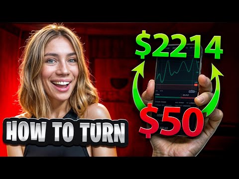 💪 BINARY OPTIONS TRADING STRATEGY - From $50 to $2214 | Binary Options Indicator | Binary Options