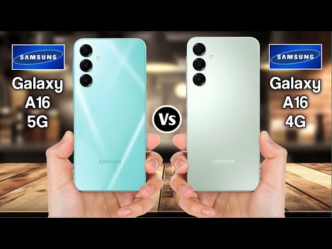 Samsung Galaxy A16 5G Vs Samsung Galaxy A16 4G